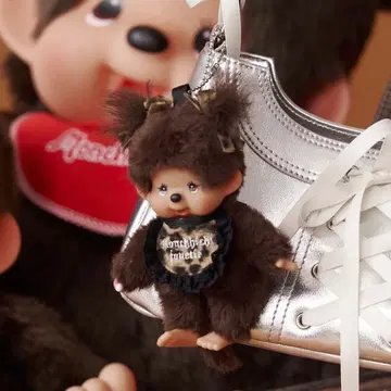 [ monchhichi x jouetie ] 레오파드 키체인 몽치치