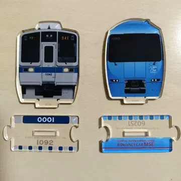 오다큐 전철 기차 아크릴 스탠드