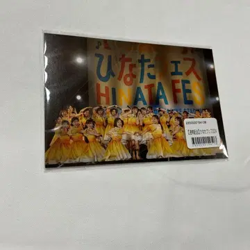 새상품 히나타자카 히나타 페스티벌 2024 엽서