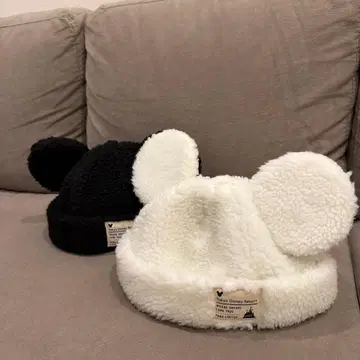 디즈니 모코모코 미키 모자 세트