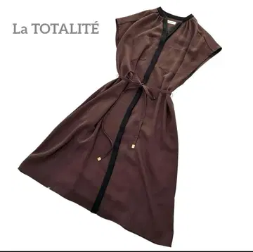 라토타리테 베이크루즈 슬리브리스 원피스 리본 일본제