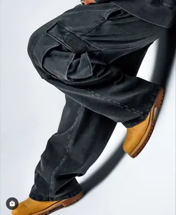 프로클럽 빈티지 워시 카고 팬츠 3XL