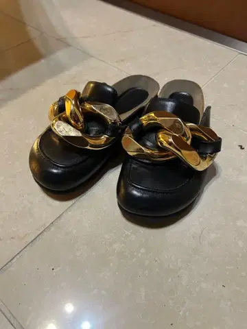 jwanderson 체인 뮬 샌들