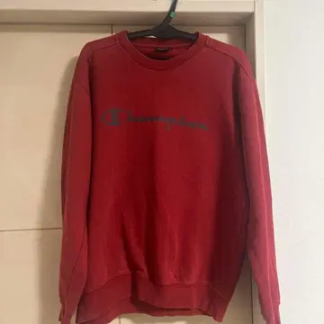 Champion 레드 맨투맨 L 사이즈