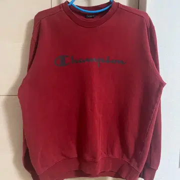 Champion 레드 맨투맨 L 사이즈