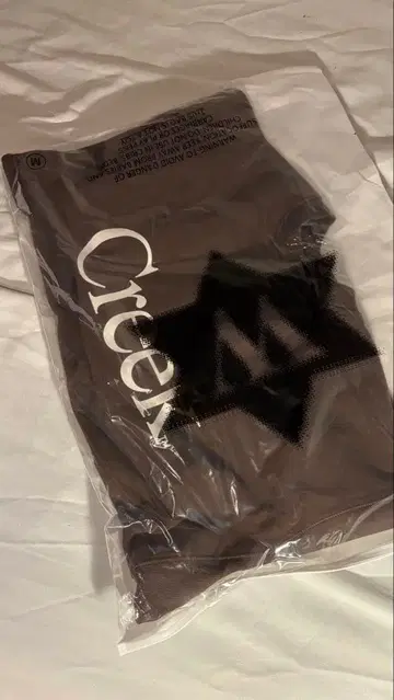 Creek x whimsysocks brown 맨투맨 M