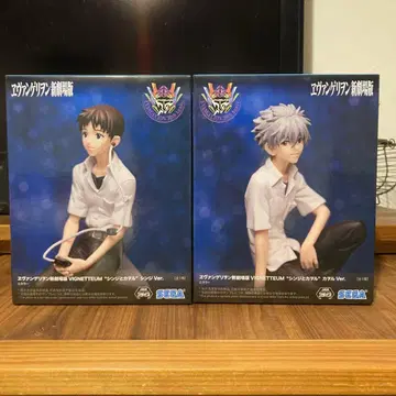 미개봉 새상품 에반게리온 신극장판 VIGNETTEUM 신지와 카오루 세트