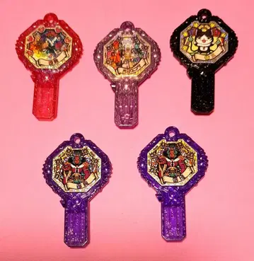 요괴워치 아크 삼신 엔마 동결 고양이 블랙 마타 보라 불꽃 5개 세트