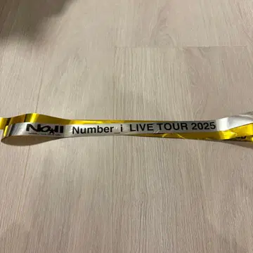 [ 은색 테이프 ] Number i 라이브 투어 2025 1개