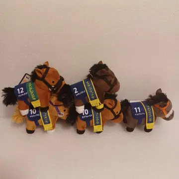 서러브레드 컬렉션 리틀 마스코트 볼체인 5종 세트