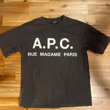 A.P.C. 티셔츠 S 사이즈 다크 그레이