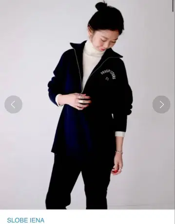 [ SLOBE IENA ] ITALIAN MILITARY ZIP 니트