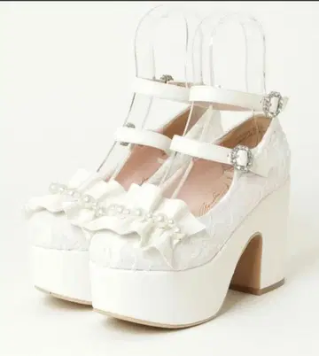 새상품급 요스케 YOSUKE 우먼 통굽 펌프스