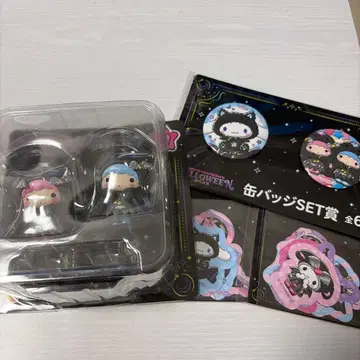산리오 캐릭터즈 Happy 복권 할로윈 키키라라 세트