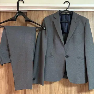 [새상품급] ORIHIKACA 그레이 비즈니스 정장 상하의 세트