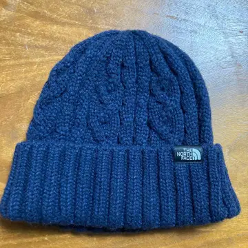THE NORTH FACE 네이비 니트 모자