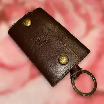 IL BISONTE leather key case