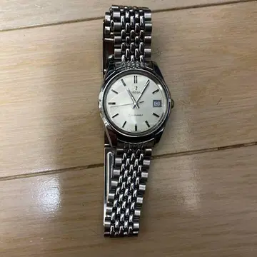 OMEGA 자동 와인딩 손목시계 실버