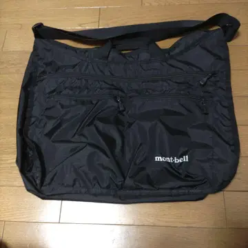 몽벨 숄더백 블랙