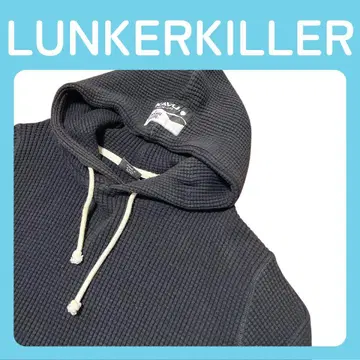 LUNKER KILLER KABU 콜라보 와플 풀오버 블랙 M