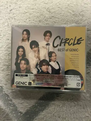GENIC CIRCLE -BEST 일반ver 초회한정판 스마플라 포함