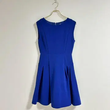 [ AG by aquagirl ] 슬리브리스 플레어 원피스 블루 S