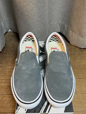 반스 스케이트 슬립온 팝 쿠시 백랍 28.5cm