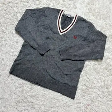 [ c7081 ] 니트 스웨터 긴팔 그레이