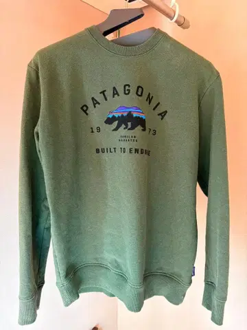 Patagonia 크루넥 맨투맨 US S사이즈 일본 M사이즈 상당