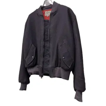 블랙 MA-1 플라이트 자켓