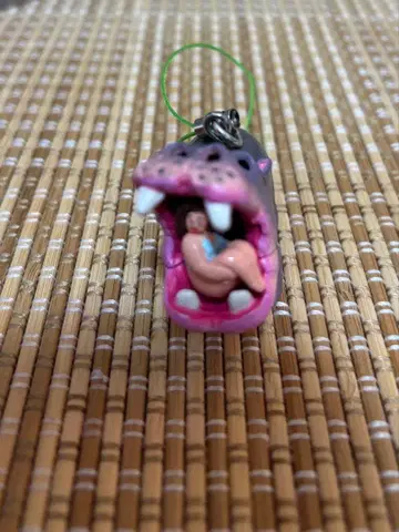 데하라 유키노리 레어템 동물과 여자 시리즈 하마와 여자 초현실적인 일품!