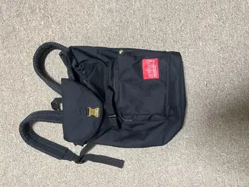 코듀라 패브릭 백팩 블랙