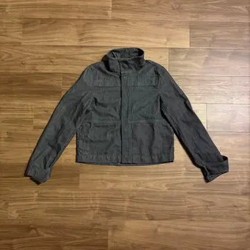 ZARA 데님 자켓 black