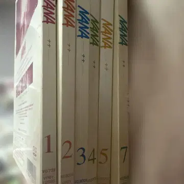 NANA DVD 1-7권 세트 6권 없음