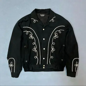 [레어] wild dancer 웨스턴 자켓 레이온 개버딘