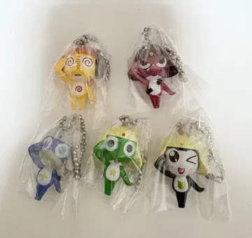 개구리 중사 케로로 마스코트&구미 노멀 컬러 컴프 5종