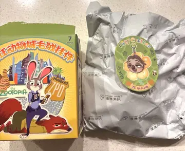 MESUCA 디즈니 주토피아 봉제 인형 키링 플래시