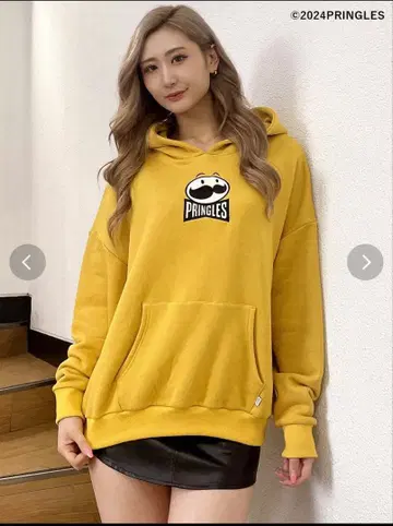 [ 새상품급 ] GYDA 프린글스 PRINGLES 후드티 후드 맨투맨