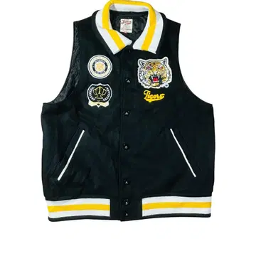 그랜브링 주립대학 레이싱 자켓 베스트 GSU 타이거 XL