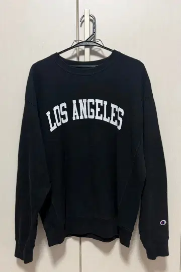 론 헤르만 x 챔피온 맨투맨 S 블랙