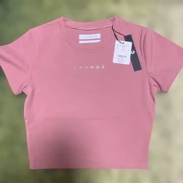 CRONOS 핑크 T셔츠 S사이즈 크로스백