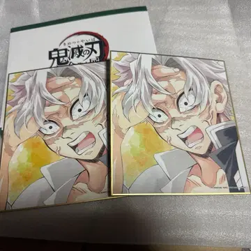 귀멸의 칼날 색지 전 집중전 시나즈가와 사네미