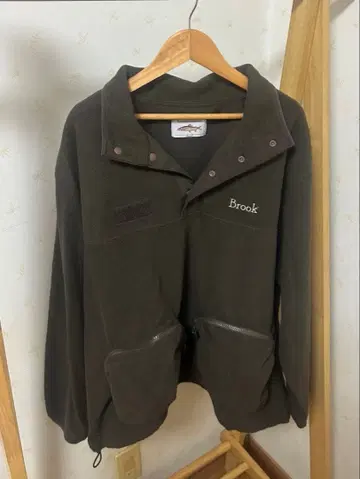 Brook 플리스 브라운 사이즈 1