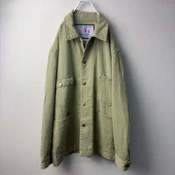 HIGH SPIRITS 코듀로이 커버올 90s 워크 자켓