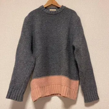 울 100% 이탈리아제 빅 사이즈 니트 스웨터