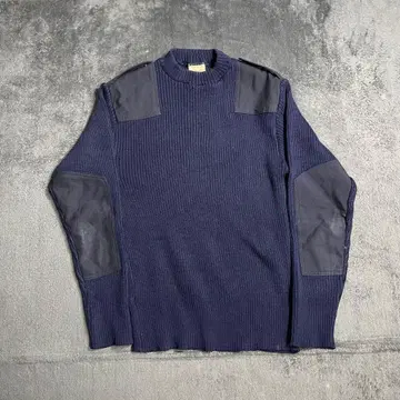 80s 프랑스군 GILLES 1984 컴뱃 커맨드 스웨터