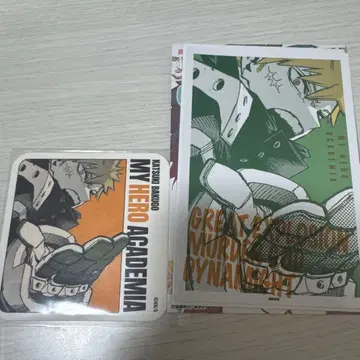 히로아카 원화전 엽서 바쿠고 카츠키