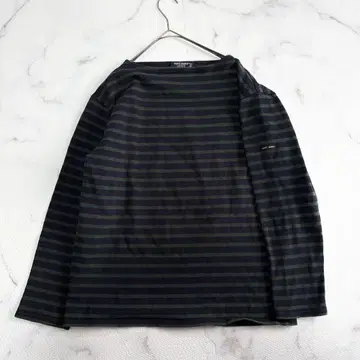 새상품급 세인트 제임스 SAINT JAMES 웨쌍 보더 바스크 셔츠 M