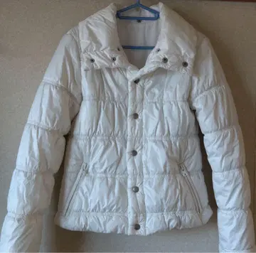 [새상품급] 하얗고 멋스러운 다운 자켓 양산형