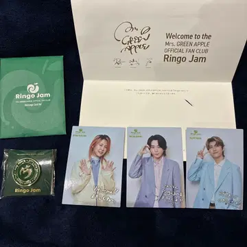 Mrs. GREEN APPLE 링고 잼 특전 세트